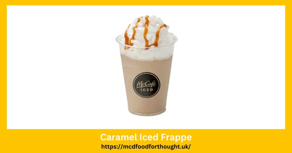 Caramel Iced Frappe