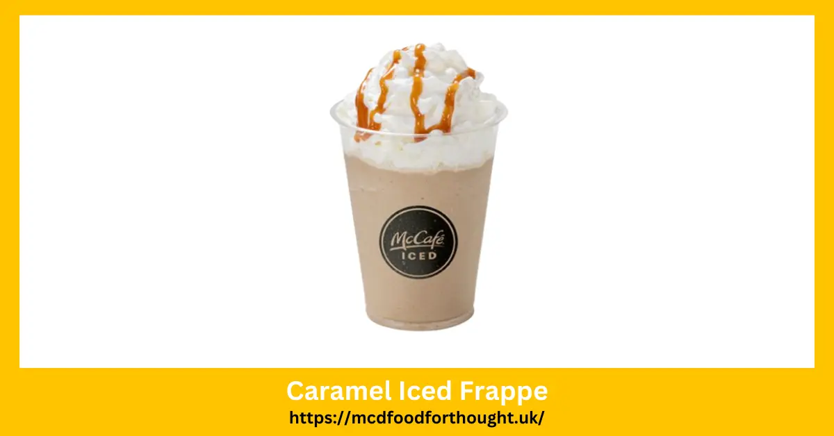 Caramel Iced Frappe