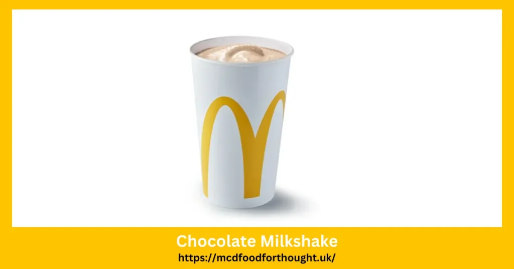 Chocolate Milkshake