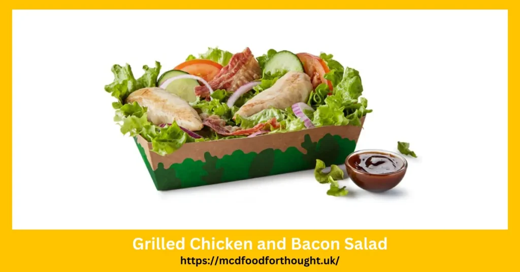 Grilled Chicken and Bacon Salad