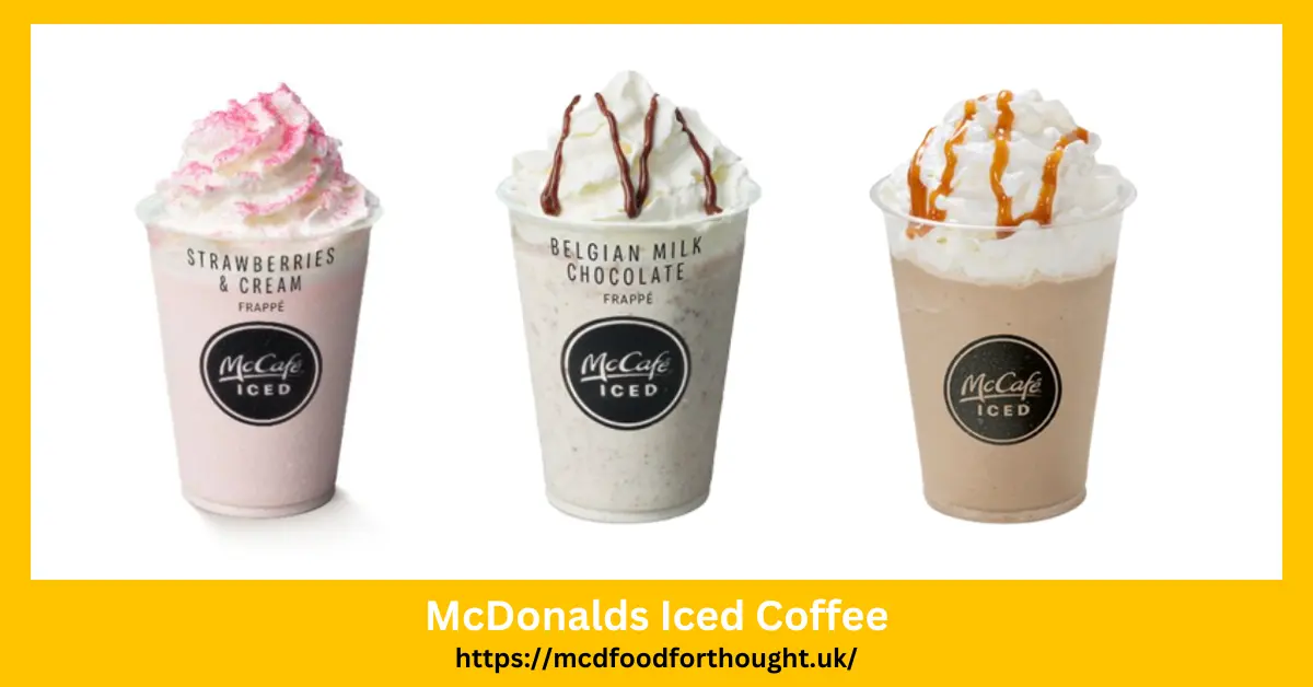 McDonalds Iced Coffee