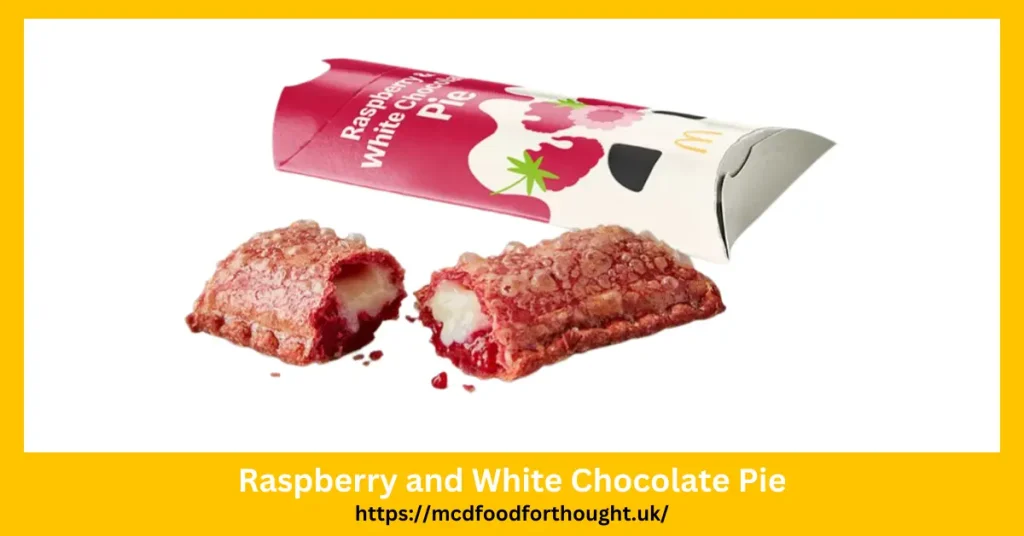 Raspberry and White Chocolate Pie